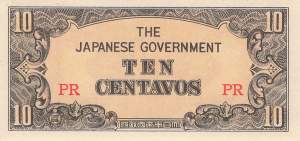 Philippinen 10 Centavos 1942 p.104a